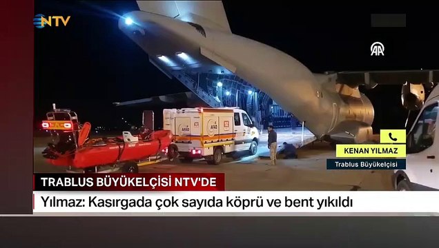Trablus Büyükelçisi Yılmaz: Libya'daki kasırgada pek çok yerleşim yeri haritadan silindi