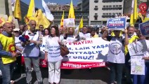 Öğretmenler, “Laik eğitim, laik yaşam, eşit yurttaşlık” mitingi için Ankara'dan İzmir'e doğru yola çıktı