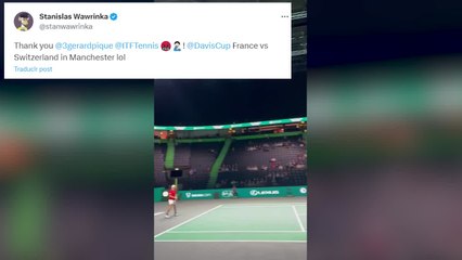 Wawrinka ‘atiza’ a Piqué con este vídeo de la Copa Davis