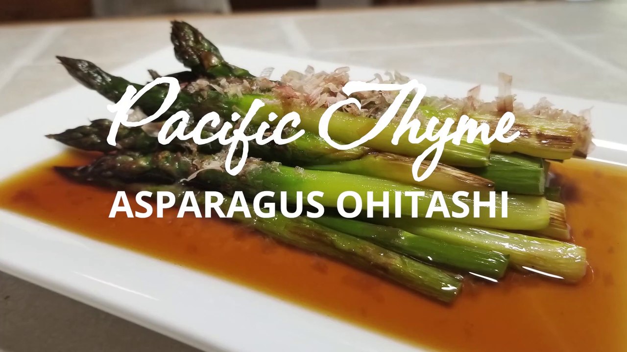Asparagus Ohitashi | Pacific Thai Delicious Recipe
