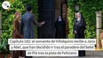 Avance semanal de 'La Promesa' del 11 al 15 de septiembre: el bebé de Pía es rescatado y Jana y Abel se besan ante los ojos testigos de Manuel