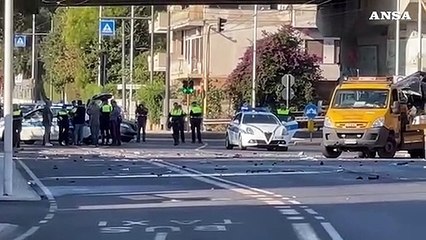 Descargar video: Incidente stradale a Cagliari, muoiono quattro giovani