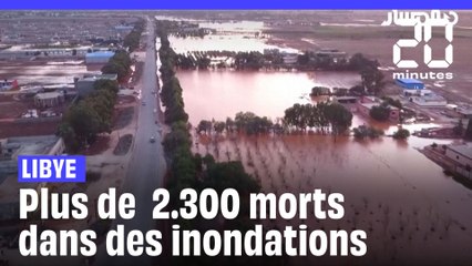 Les images des inondations en Libye