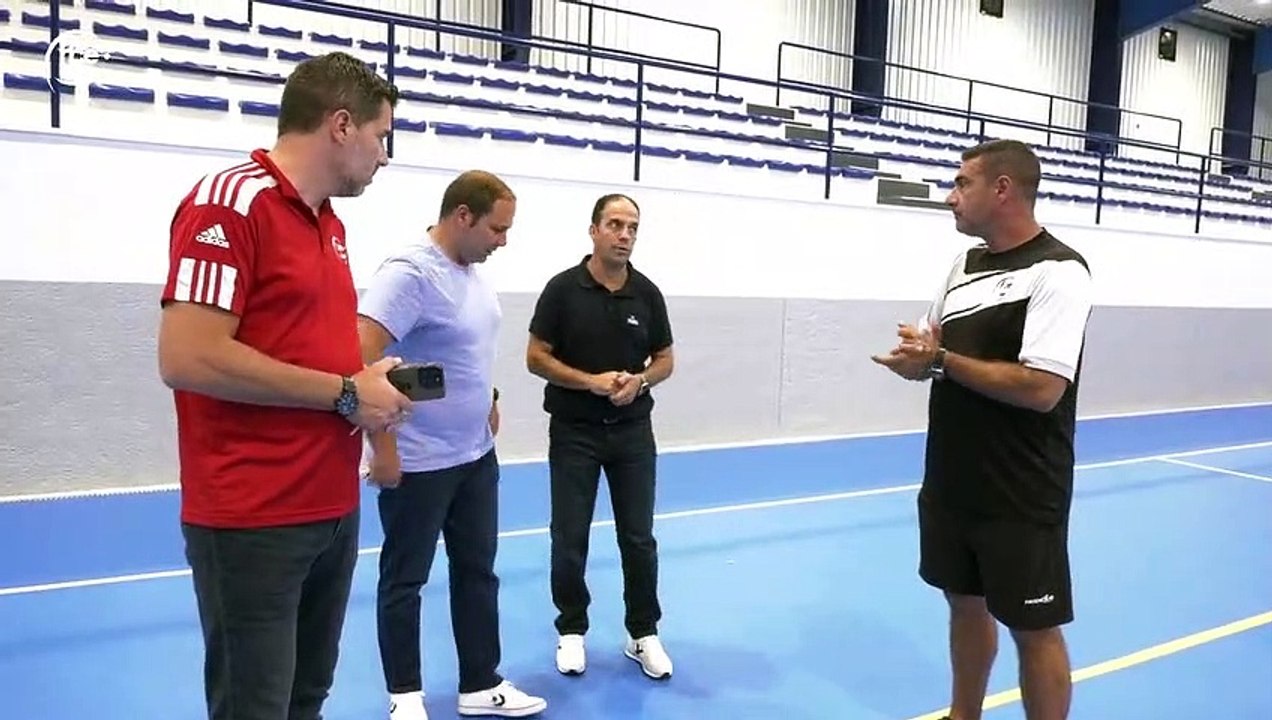 Todo listo para el uso del pabellón de Santa Amelia