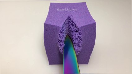 Very Satisfying and Relaxing Compilation Video #1 Kinetic Sand ASMR