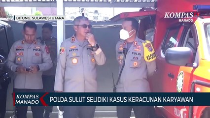 Puslabfor Polri Lakukan Olah TKP Di Pabrik Ikan Yang Menyebabkan Karyawan Keracunan