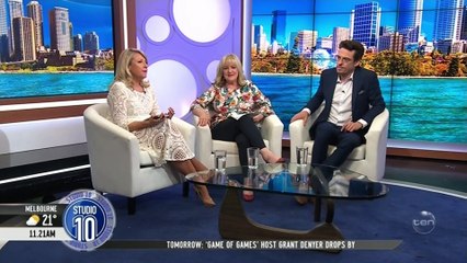 Network 10 new logo - Studio 10 report (October 30, 2018)