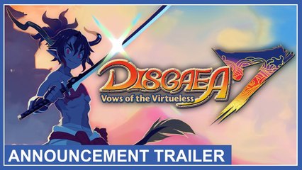 Tráiler de anuncio de Disgaea 7: Vows of the Virtueless