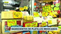 Así los precios de ingredientes para platillos mexicanos en la Central de Abasto CDMX