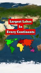 Largest Lakes in Every Continents | Country Comparison | MK DATA