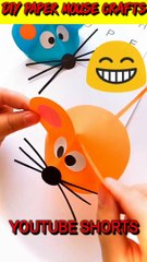 Easy Paper Mouse Crafts for Kids: A Step-by-Step Tutorial|| Fun Paper Mouse Crafts for All Ages#diy