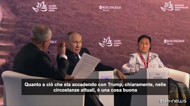 Putin: contro Trump una persecuzione politicamente motivata