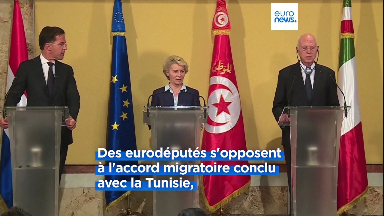 Les eurodéputés s'opposent à l'accord migratoire avec la Tunisie et dénoncent l'absence de résultats