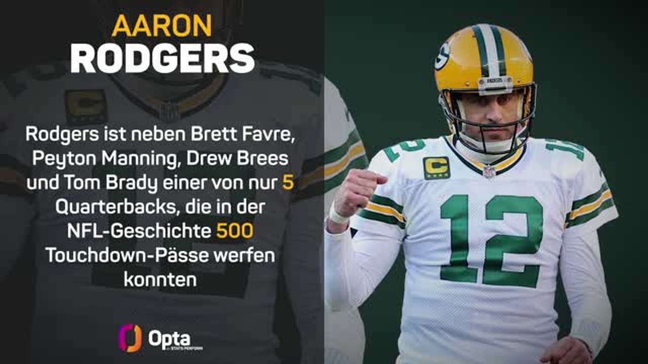 Aaron Rodgers - Seine Karriere in Zahlen