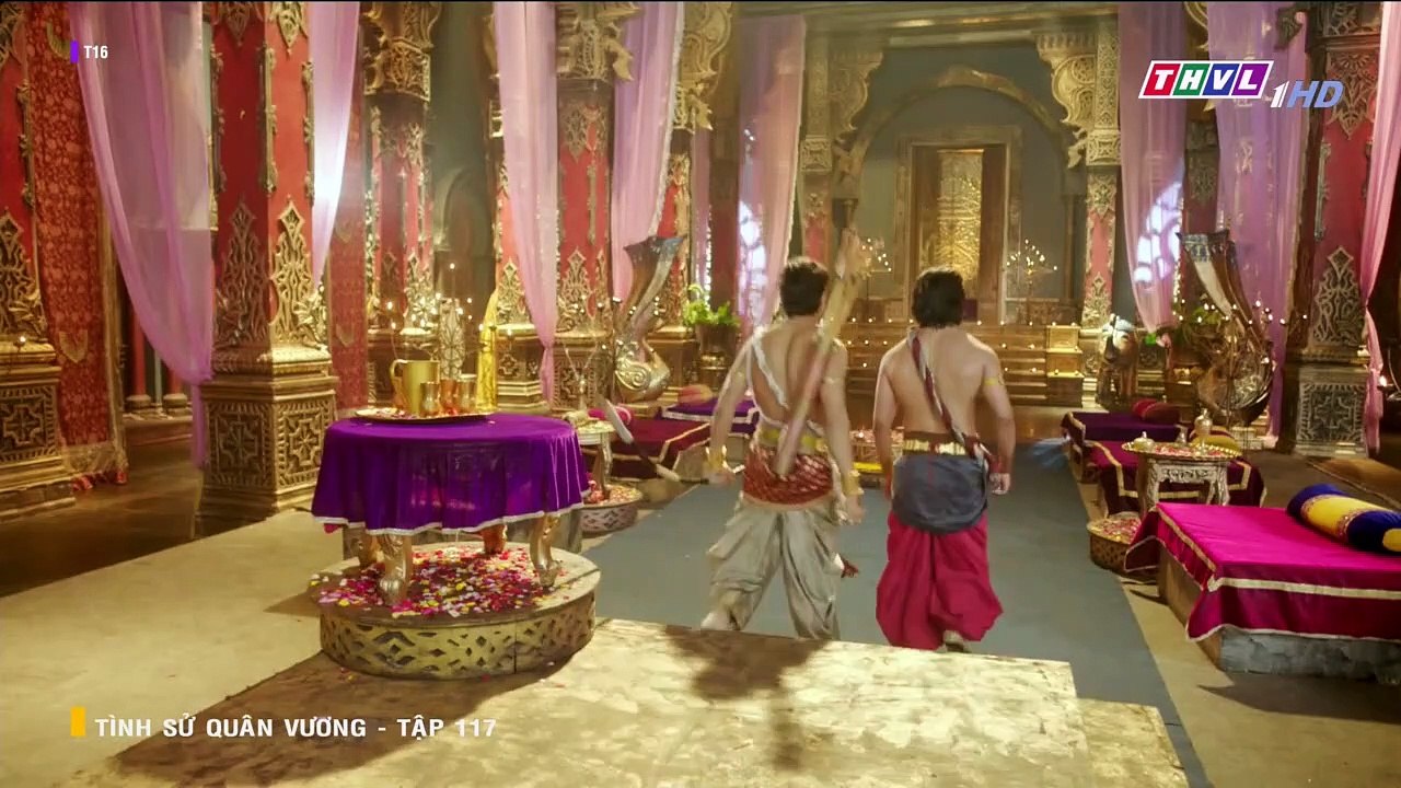 tình sử quân vương tập 117 - THVL1 lồng tiếng - phim ấn độ - xem phim tinh su quan vuong tap 118