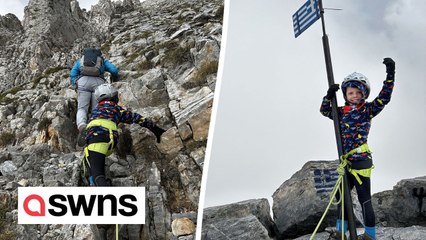 Brit, seven, youngest to ever climb Mount Olympus - after completing all 214 Wainwrights