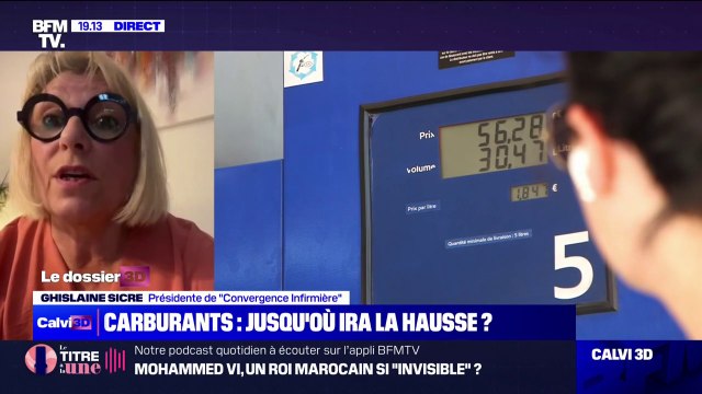 Je ne rentre plus dans les hameaux parce que pour un soin, ça ne vaut plus le coup : Ghislaine Sicre, infirmière libérale, renonce à se rendre chez certains patients en raison des prix des carburants
