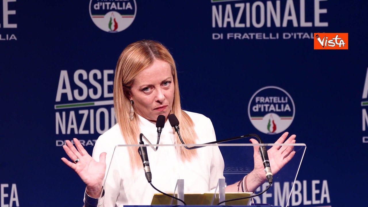 Meloni: Fare qualcosa di impensabile anche in Europa con "Cabeza fr?a e coraz?n caliente"