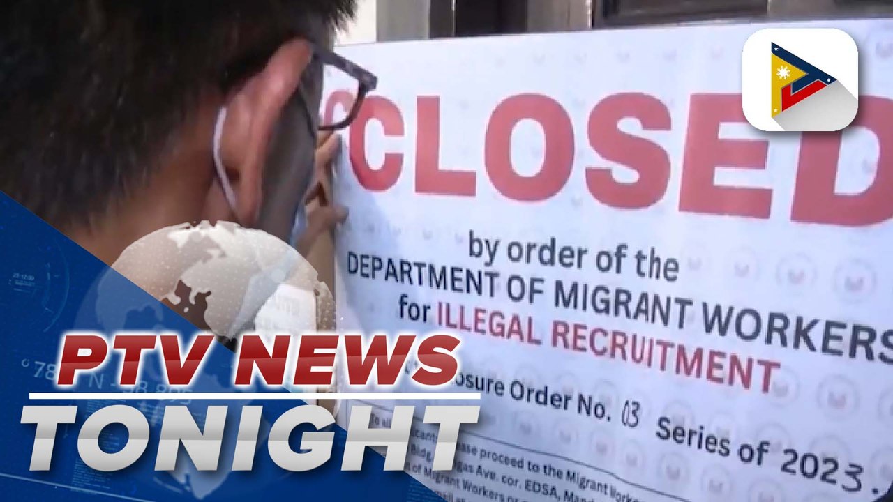 DMW orders closure of 40 establishments, charges 100 individuals involved in illegal recruitment