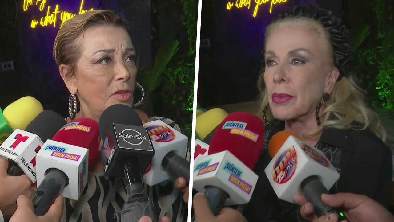 Rocío Banquells, Laura Zapata y Sylvia Pasquel impactadas por la muerte de Benito Castro