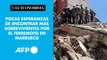 Pocas esperanzas de encontrar más sobrevivientes por el terremoto en  Marrueco