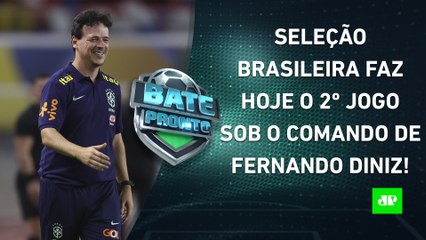 Video herunterladen: HOJE TEM! Brasil ENFRENTA Peru no 2º JOGO de Diniz; Arrascaeta JOGARÁ a FINAL da CDB? | BATE PRONTO