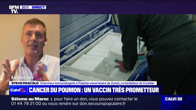 Vaccin contre le cancer: Grâce à la connaissance accrue des cellules tumorales, on peut développer des nouveaux vaccins (...) et réussir à avoir un effet chez les patients , explique le chercheur immunologiste Steve Pascolo