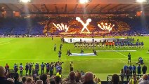 Scotland v England National Anthems at Hampden Park