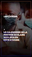 Le calendrier de la rentrée scolaire 2023-2024 en Côte d'Ivoire