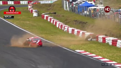 Turismo Pista SAC 2023 Rivera Final Turino Huge Crash