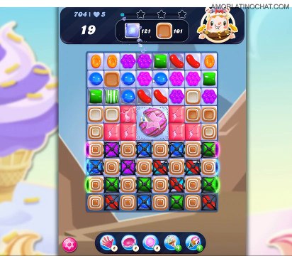 Playing Candy Crush Saga Level 704 jugando candy chush Saga Nivel 704 gaming game
