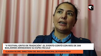 Con ballets de toda la región, se realizó el “V Festival Grito de Tradición” en Puerto Rico