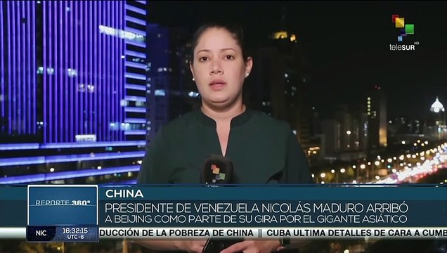 China: Pdte. Nicolás Maduro arribó a Beijing como parte de su gira por la nación asiática