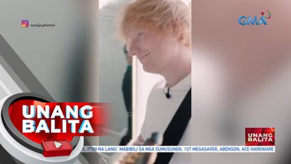 Ed Sheeran, nag-gate-crash sa isang kasalan para haranahin ang bride at groom | UB