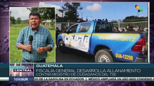 Autoridades en Guatemala realizaron una inspección en el registro de ciudadanos del TSE