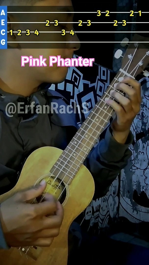 Pink panther 2024 ukulele tabs