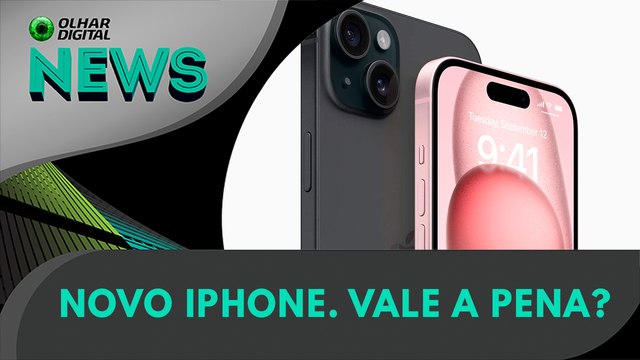 Novo iPhone. Vale a pena? | Olhar Digital News 1661 | 12 de setembro de 2023