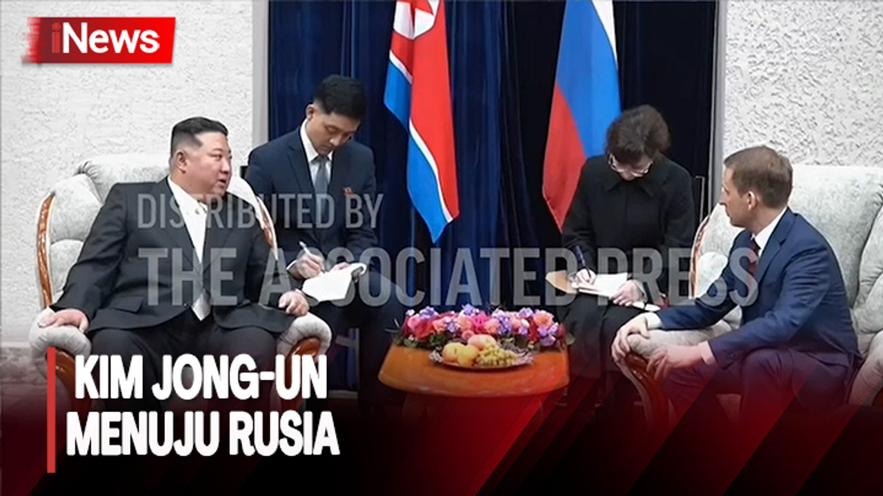 Gunakan Kereta Lapis Baja ke Rusia, Kim Jong-un Bertemu Presiden Vladimir Putin