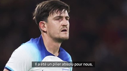 Angleterre - Southgate : "Je n'ai jamais vu un joueur être traité comme l'est Harry Maguire"