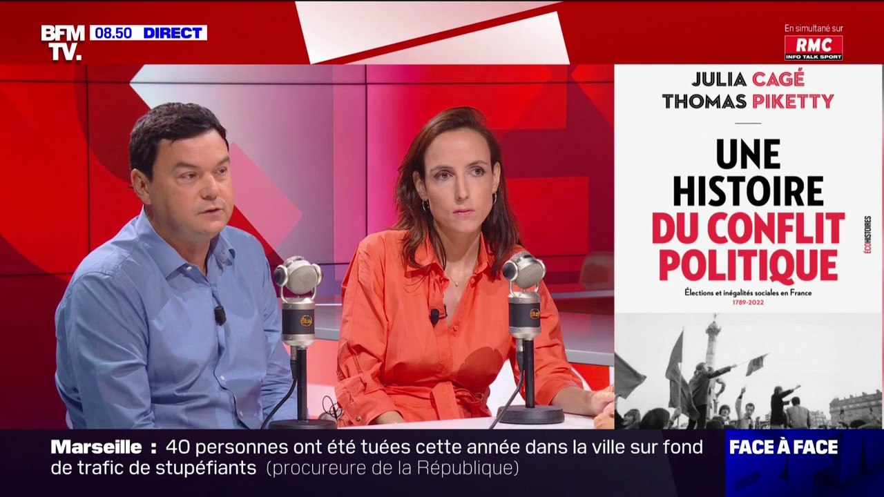 "On croit en l'alternance démocratique, en l'alternance gauche-droite" affirment Thomas Piketty et Julia Cagé, économistes