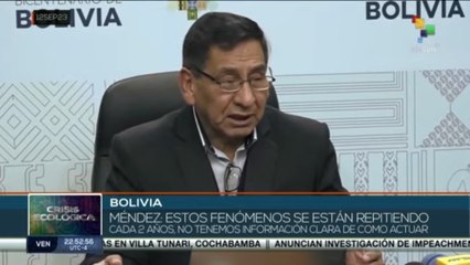 Bolivia enfrenta intensa sequía en todo el territorio