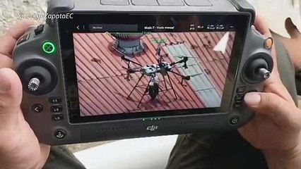 Policía de Ecuador frustra ataque con dron explosivo en una cárcel