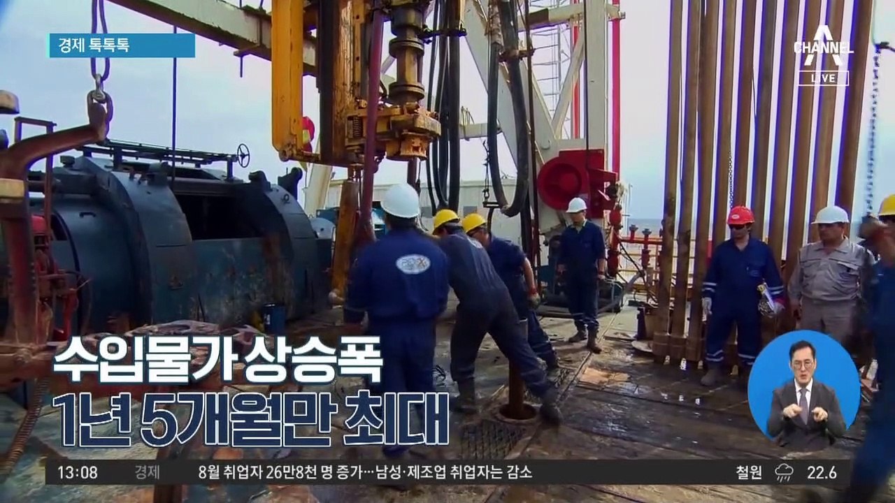 [경제 톡톡톡]수입물가 상승폭…1년 5개월만 최대