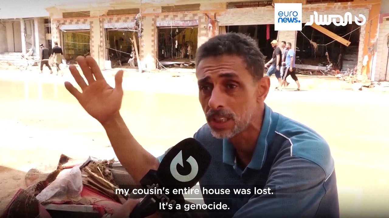 Thousands are feared dead and thousands more are missing in flood-ravaged eastern Libya