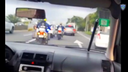 tn7---ext-Policía de Escazú escolta mujer embarazada al hospital-120923