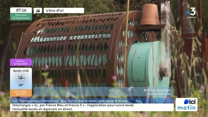 Arthur Jourdan, inventeur du composteur fontaine