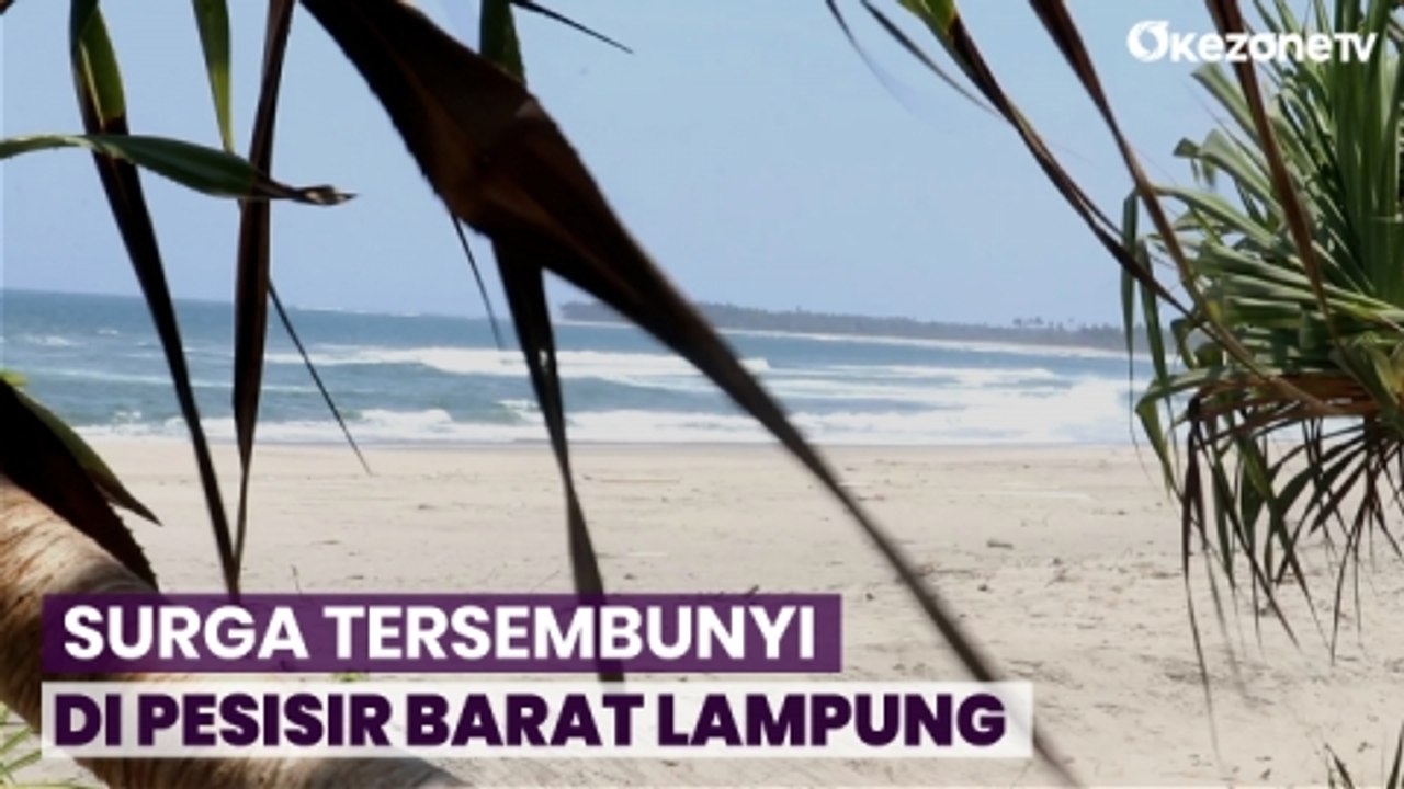 Indahnya Pantai Padang Raya yang Berada di Pesisir Barat Lampung