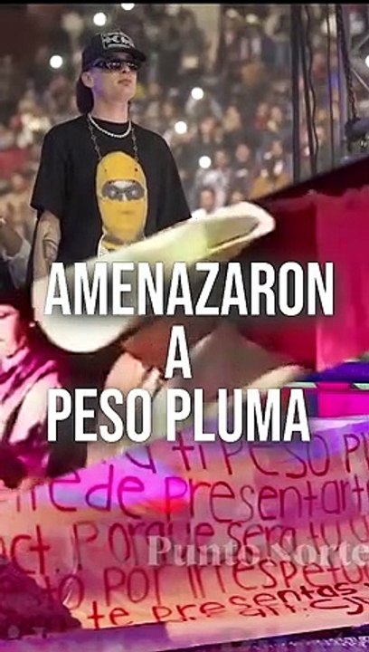El cantante Peso Pluma, recibió amenazas para cancelar su presentación en la ciudad de Tijuana  #TuNotiReel