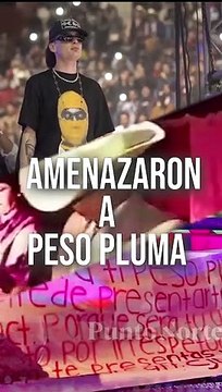 El cantante Peso Pluma, recibió amenazas para cancelar su presentación en la ciudad de Tijuana #TuNotiReel