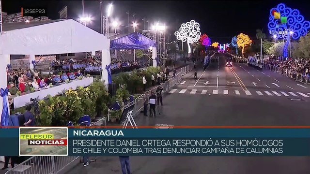 Presidente Daniel Ortega denuncia campaña de calumnias contra el pueblo nicaragüense